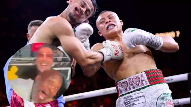 VIDEO_ Oscar de la Hoya se ríe de la derrota de Rolly Romero ante el ‘Pitbull’ Cruz.jpg