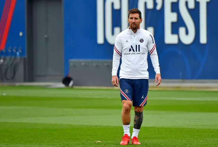 Lionel Messi entrena con el PSG