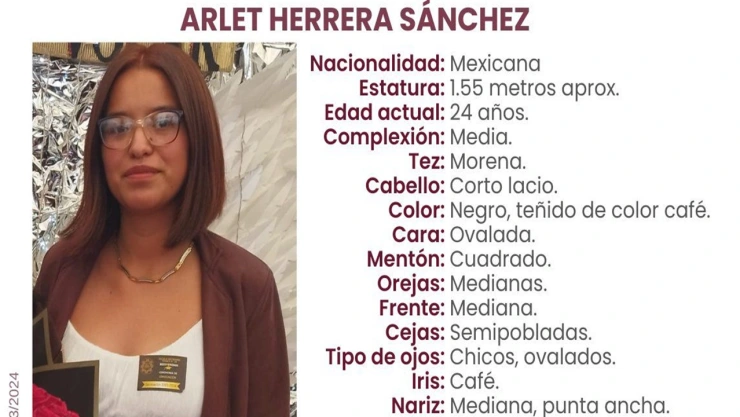 Reportan como desaparecida a Arleth Herrera Sánchez; fue vista por última vez en CU