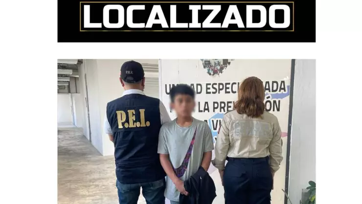 localizan a menor reportado como extraviado en merida