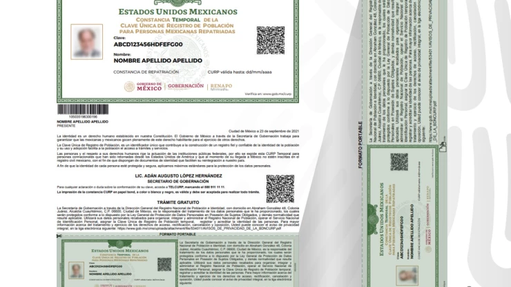 CURP temporal cómo sacar personas repatriadas