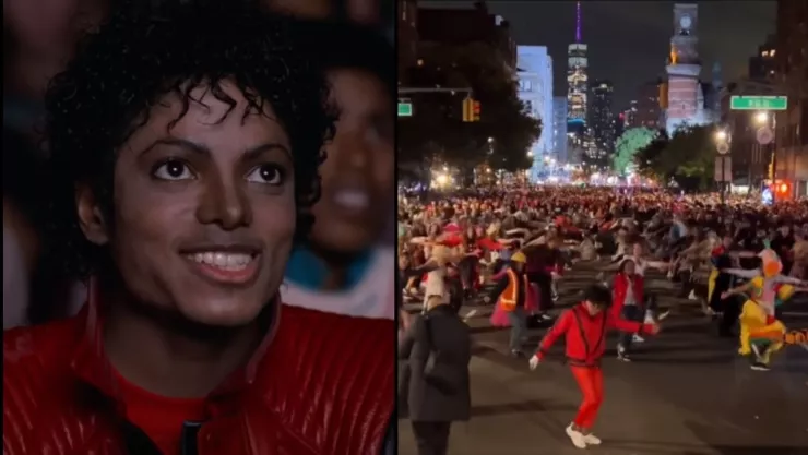 ¡Al ritmo de thriller! Personas salen a las calles y bailan honrando a Michael Jackson (VIDEO)
