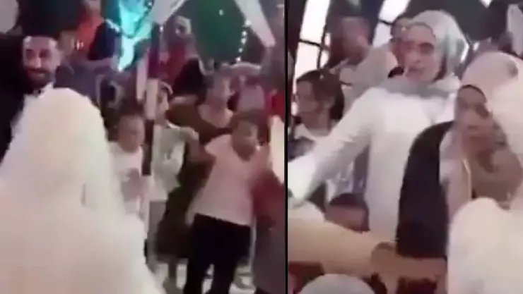 VIDEO: ¡Boda de terror! Novio se desploma en pleno baile y pierde la vida; así fue el momento
