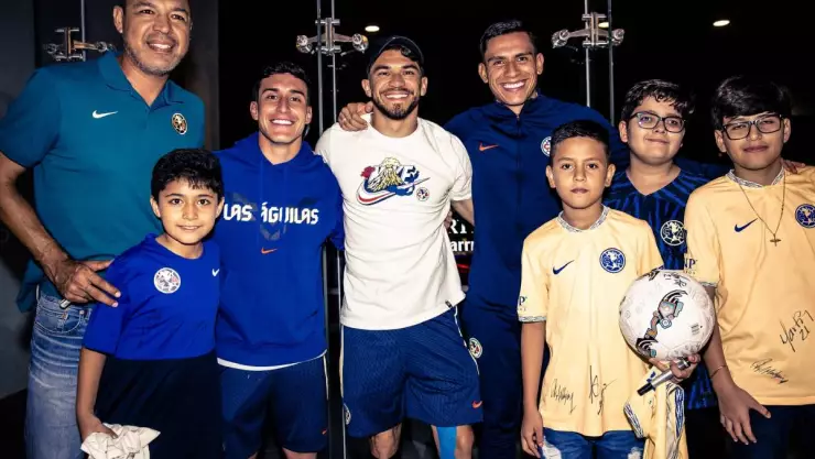 FOTO_ Jugadores del Club América son captados paseando en Mérida