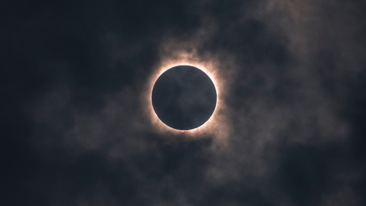 Eclipse solar en septiembre 2025.