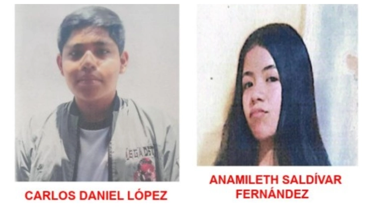 Menores desaparecidos en Edomex: Activan Alerta Amber; buscan a Anamileth Saldívar y Daniel López. En la imagen se observan dos fotos de los menores desaparecidos en el Estado de México.