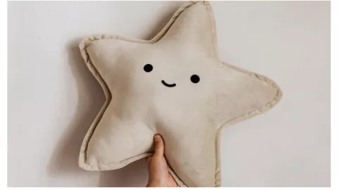 Peluche de estrella cómo hacer