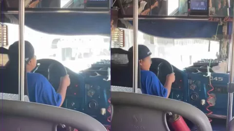 Video de niño conduciendo camión en Gómez Palacio se viraliza.jpg