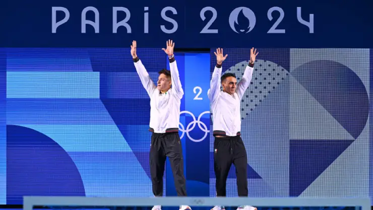 Osmar Olvera Juan Celaya París 2024 medalla de plata Juegos Olímpicos
