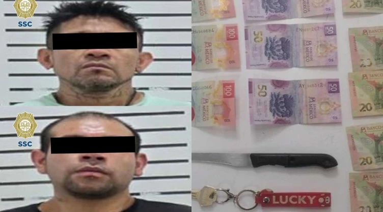 Ya se habían robado dos coches: Caen dos en taxi tras asaltar con cuchillo en La Magdalena Contreras, CDMX
