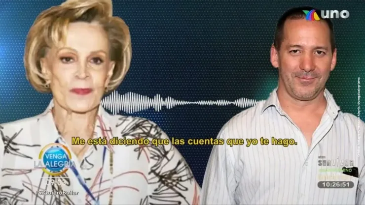 Se filtran polémicos audios de Luis Enrique Guzmán y Mónica Marbán.