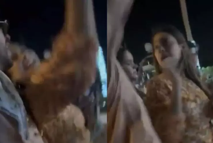 bad bunny lanza celular de fan