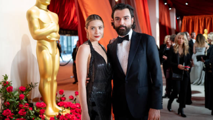 Elizabeth Olsen y Robbie Arnett