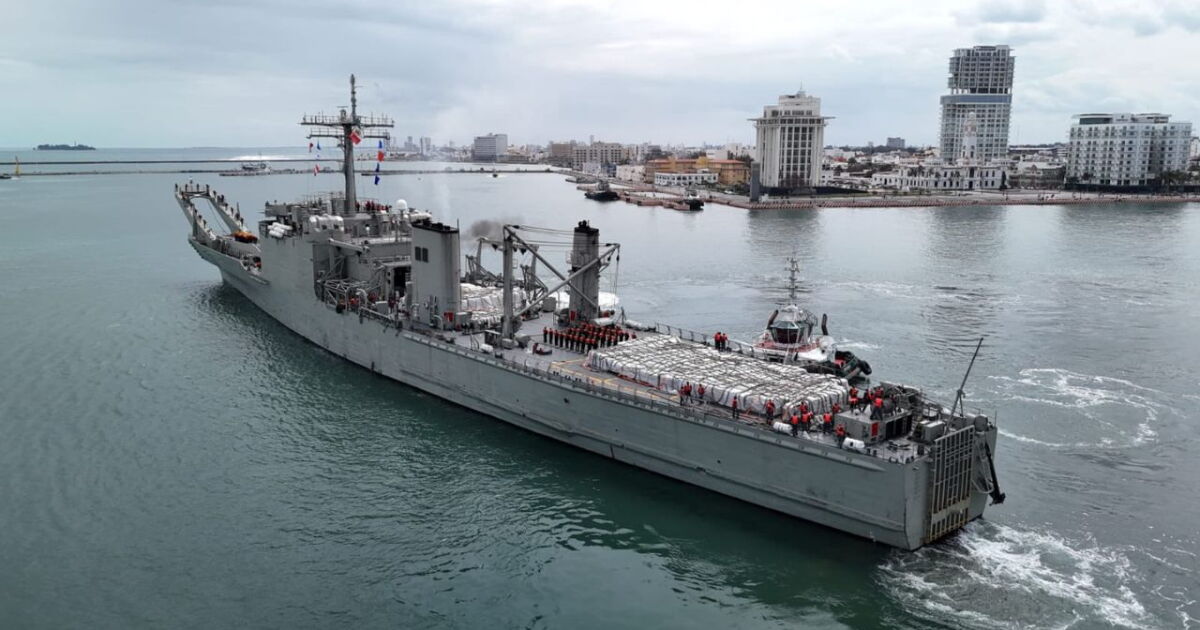 La tecnología que esconde el buque anfibio de la Armada de México.