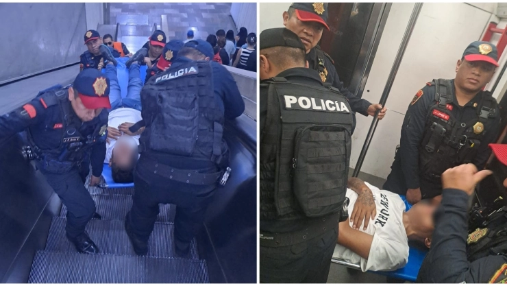 Policías rescatan a joven con insuficiencia renal que tuvo crisis en el Metro CDMX