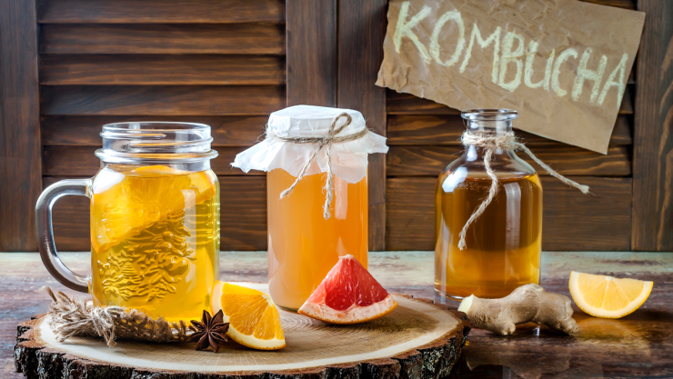 La kombucha, el licuado para desinflamar el vientre