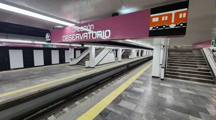 Estación Observatorio continúa cerrada por remodelación.