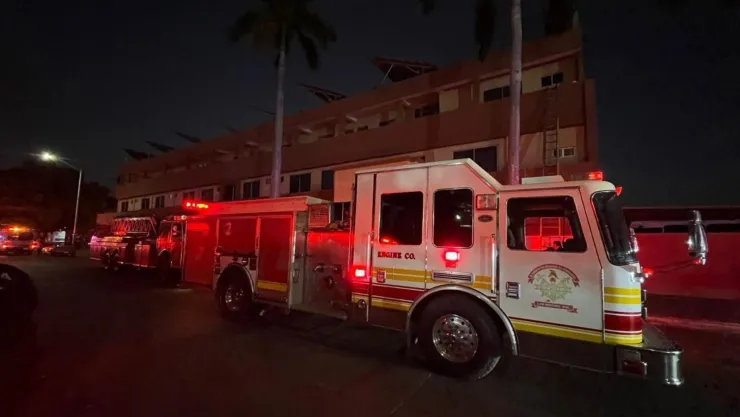 Incendio en hotel de Los Mochis