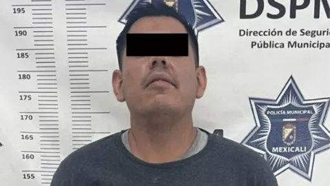 Policía municipal detiene a presunto responsable de feminicidio en Baja California
