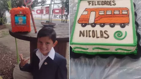 Pedrito Nicolás, niño fan del Metro CDMX, visita las instalaciones del transporte