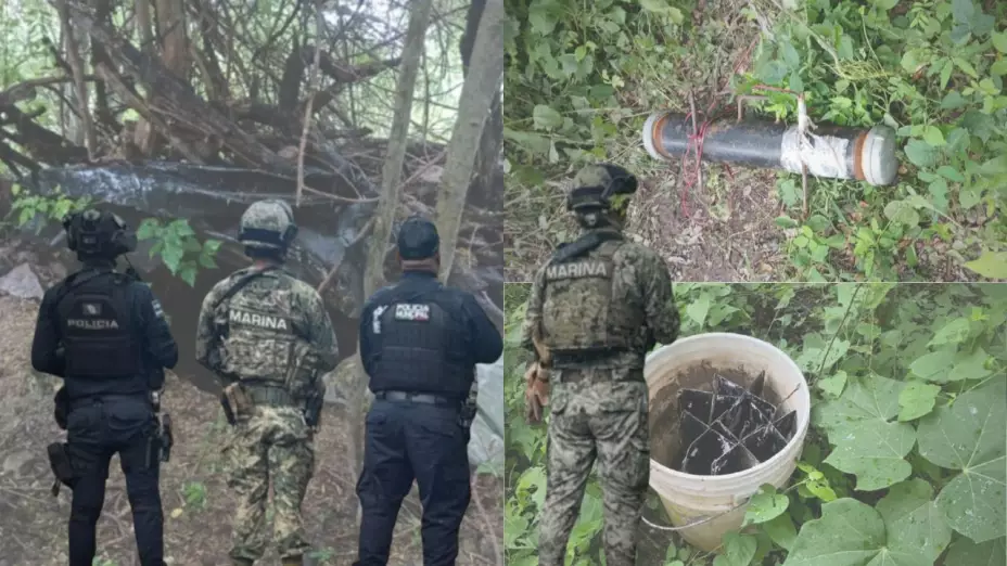 Sinaloa: Decomisan arsenal de guerra, explosivos y químicos en menos de 24 horas