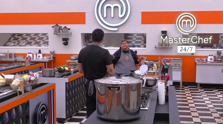 Agarrón intenso entre Luis y Antrax en plena cocina de MasterChef.