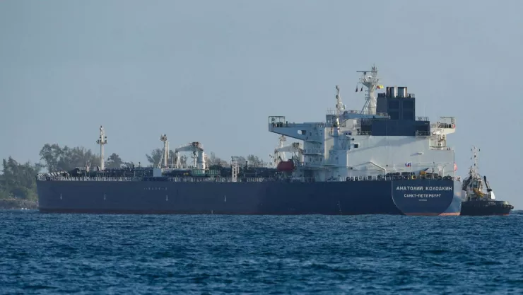 El petrolero ruso Anatoly Kolodkin llegó a aguas de Matanzas, en Cuba
