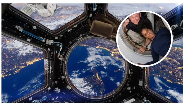 ASTRAONAUTAS VARADOS EN NAVE