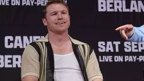 Edgar Berlanga Canelo Álvarez pelea conferencia