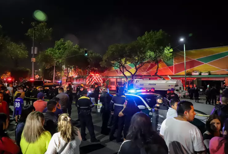 Incendio en el Mercado Morelos