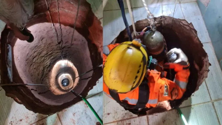 Hombre cayó a un pozo en Brasil y muere