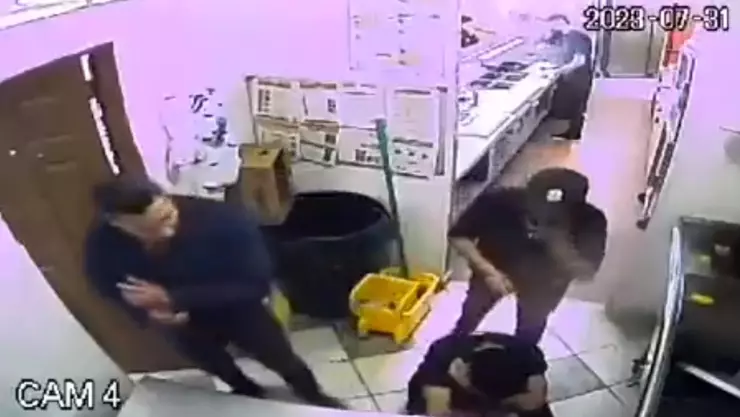 menor agredido subway hospitalizado fractura pómulo nariz