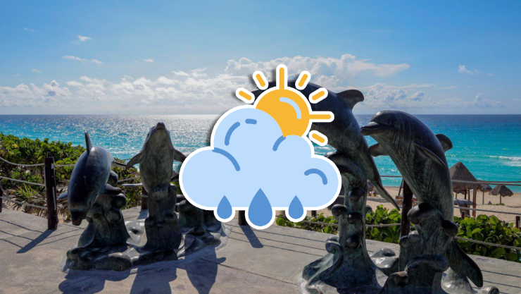 Clima en Cancún y Quintana Roo HOY 23 de febrero de 2026_ Frente Frío 37 causará lluvias durante el día.webp