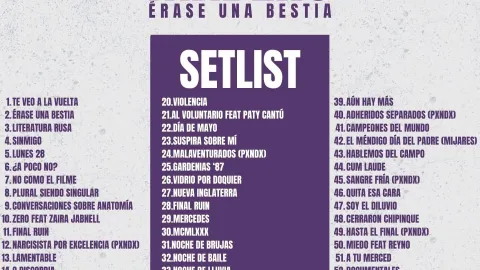 Posible setlist del concierto de José Madero en CDMX