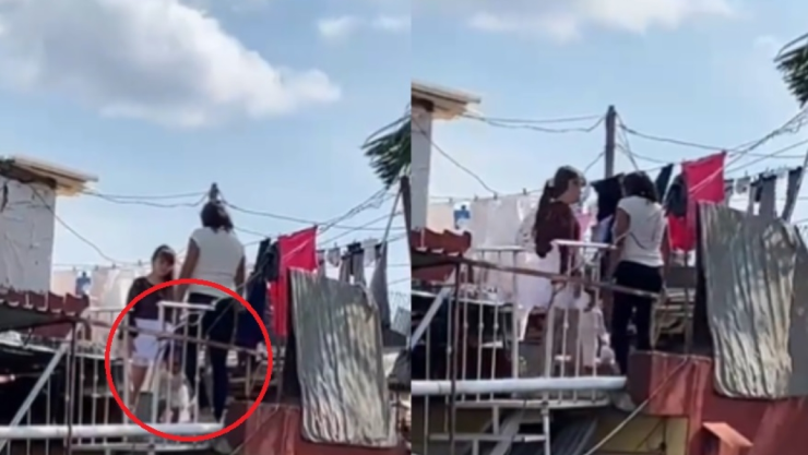 madre golpea a su hija de 2 años por perder dinero