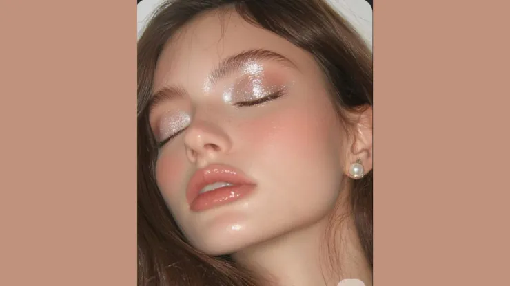 sombras cloud dancer con glitter