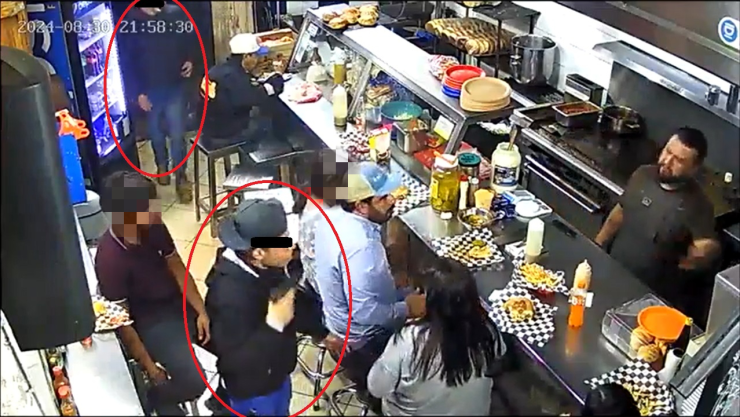 Lonchería en Tlaquepaque es asaltada por dos sujetos.