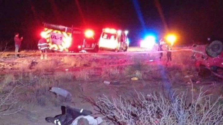 Mueren 11 tras choque en Guachochi, Chihuahua: Conductor escapó y comando armado retiró el vehículo afectado