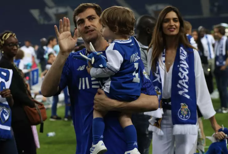 La espectacular atajada del hijo de Iker Casillas