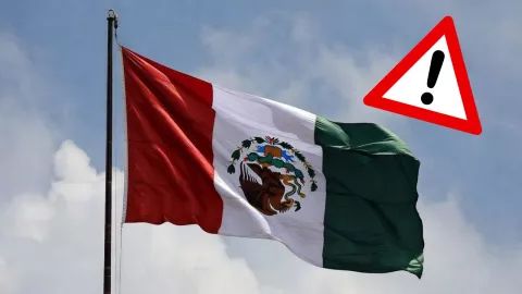 Izar el lábaro patrio de forma indebida puede derivar en sanciones