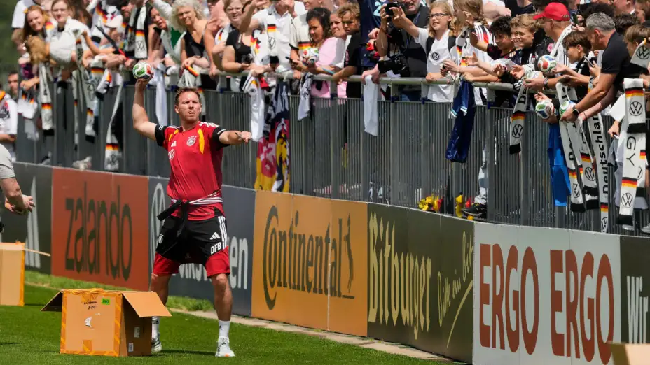 Julian Nagelsmann, técnico de la selección de Alemania.