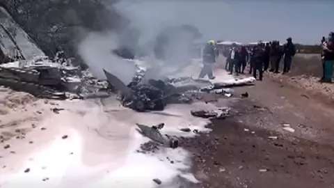 accidente avioneta peru