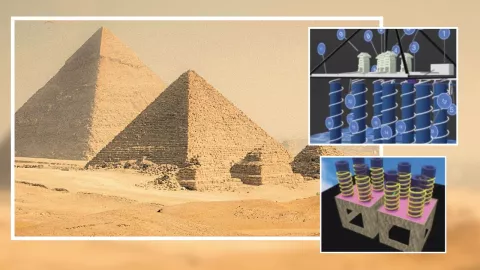 Hallazgo de estructuras subterráneas en Pirámide de Guiza es falso