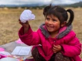 Entrega de juguetes en Xalostoc, Tlaxcala
