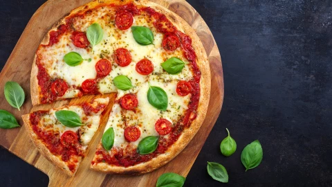 Una pizza napolitana de Estados Unidos