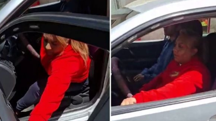 Lady gasolina en Pachuca Hidalgo video