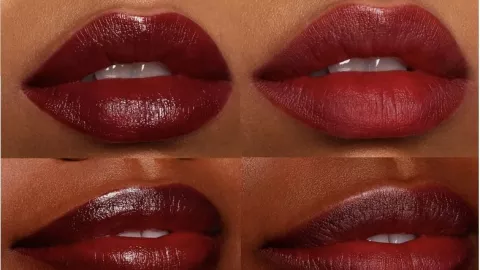 Los tonos cálidos de labiales pueden combinar con pieles claras o morenas