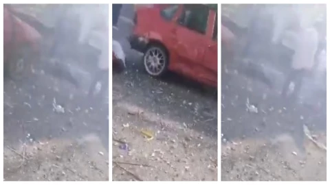 Camioneta cargada de pirotecnia estalla en Tepetlixpa