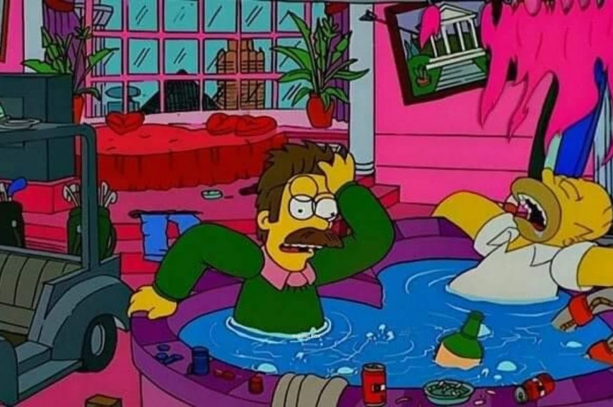ned-flanders-los-simpson
