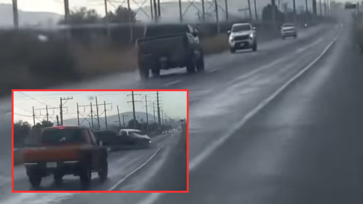 Accidente vial en San Miguel de Allende